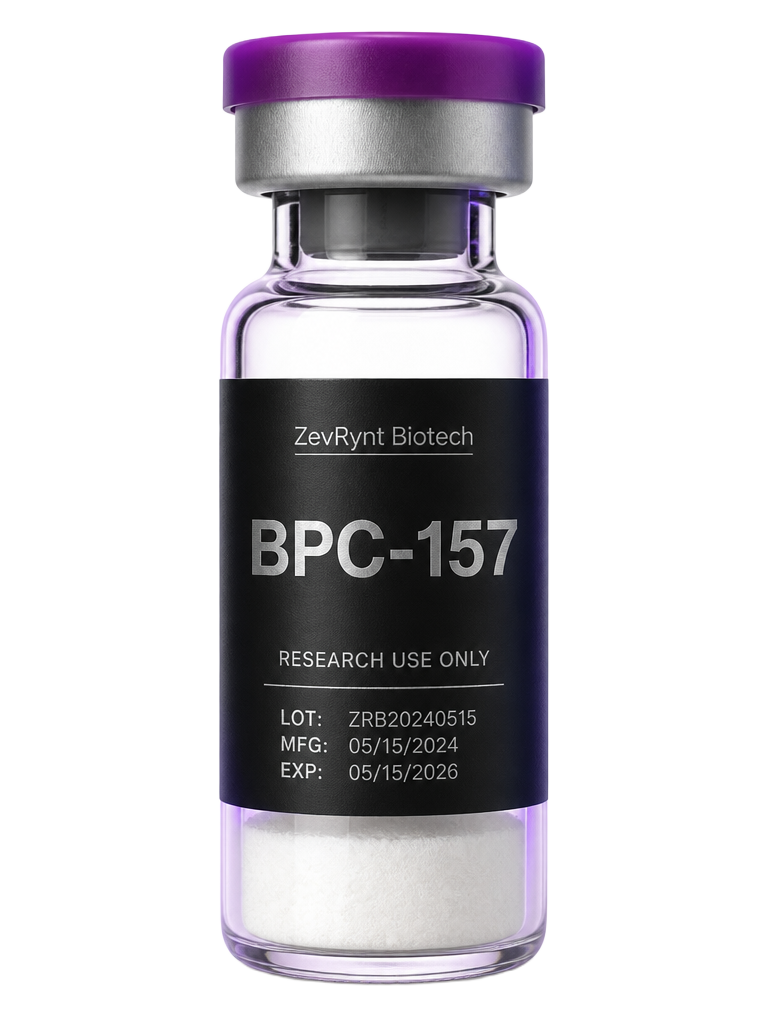 ZevRynt Biotech BPC-157 5 mg research vial